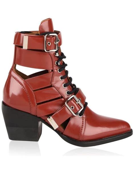 chloe cut out boots|chloe boots.